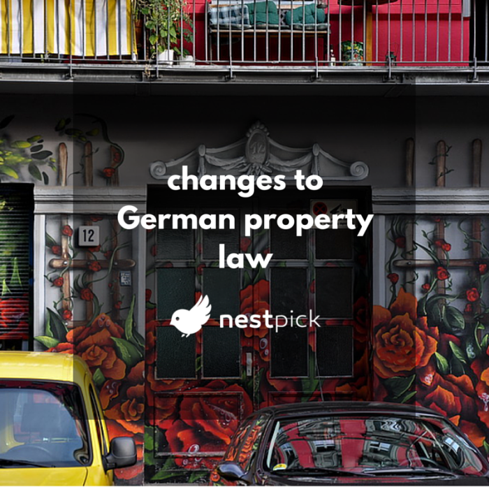 German real estate changes to German property law