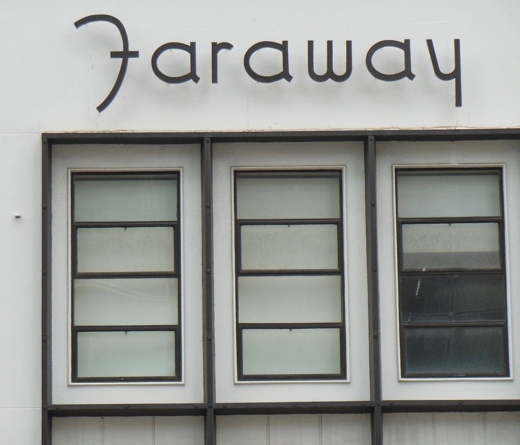 faraway sign - long distance moving