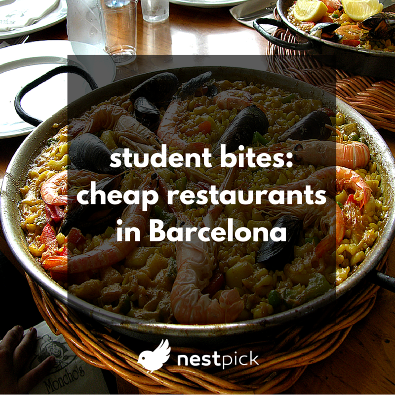 student bitescheap restaurants in Barcelona (1) Nestpick Magazine